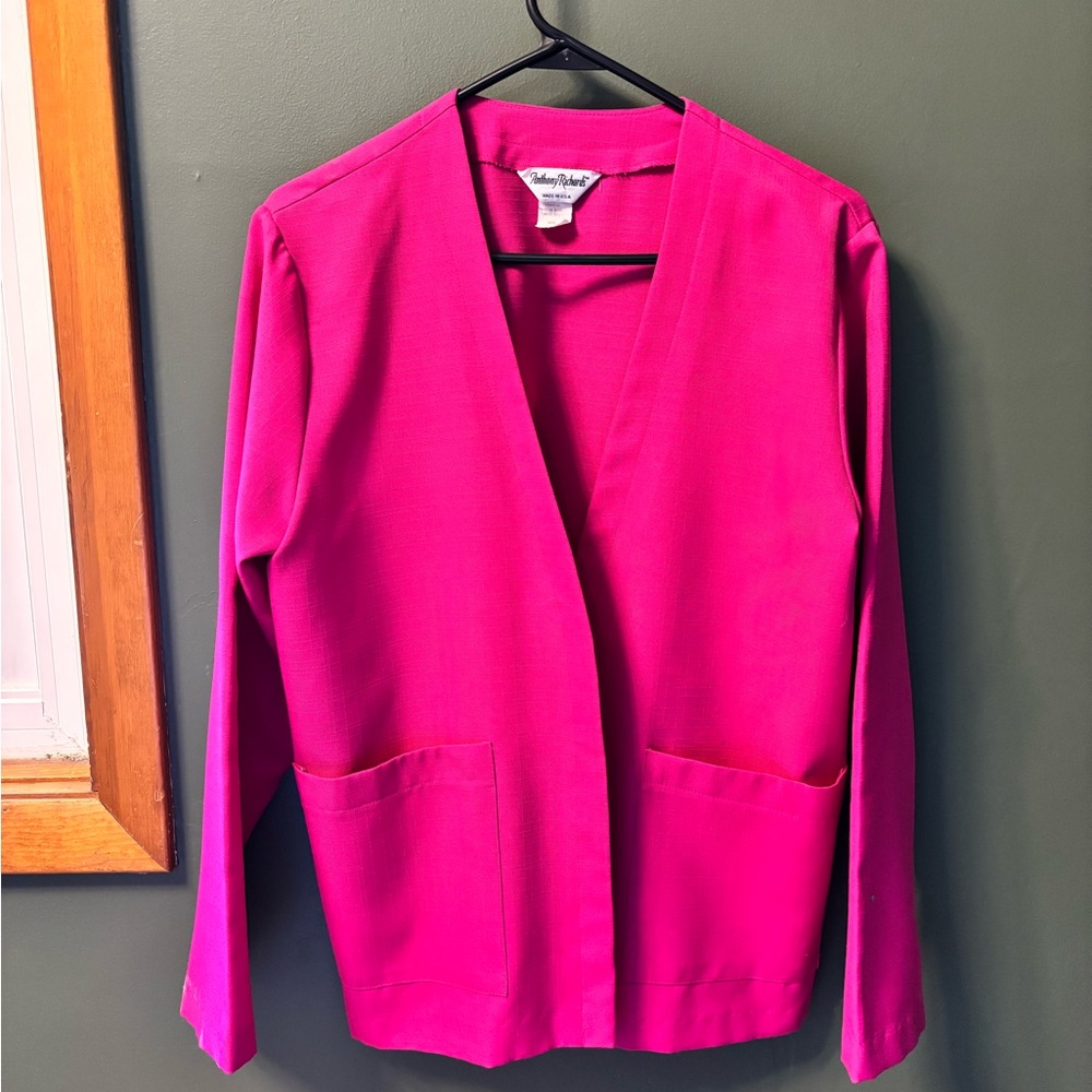 Vibrant Vintage Pink Women's Jacket